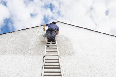 Peinture extérieure à Grand Bourgtheroulde — façades et ravalement